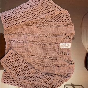 Long sleeve knitted top